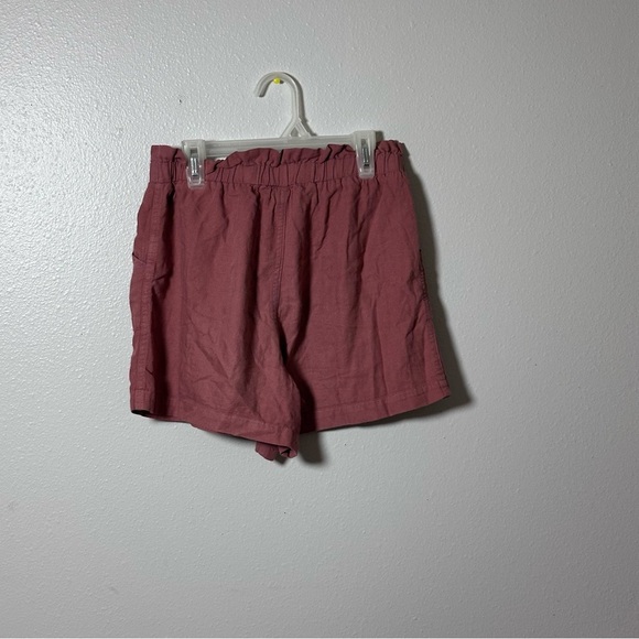 Art Class Girls Kids Brown Elastic Waist Loose Paper Bag Shorts size L(10/12). - Picture 4 of 6
